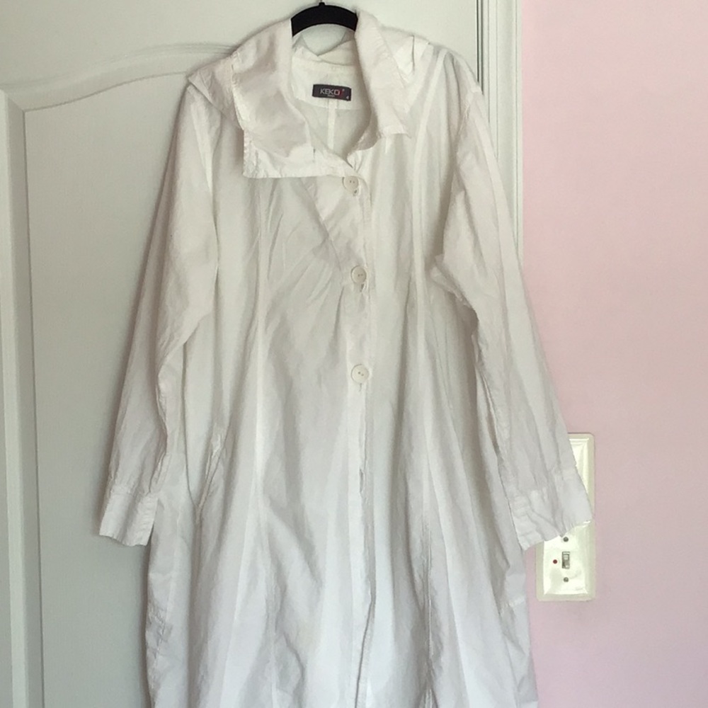 Kekoo long sleeve ,hooded tunic size 4